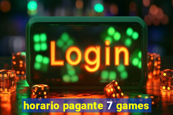 horario pagante 7 games